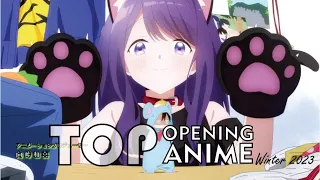 Top Anime Opening Winter 2023. Final ver.