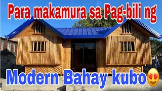 Ganito pala para makamura sa Pagbili ng modern bahay kubo