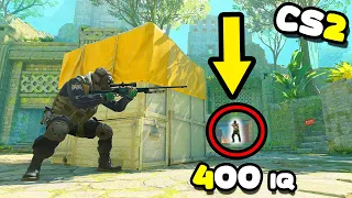 400 IQ PREDICTIONS or LUCK? - COUNTER STRIKE 2 CLIPS
