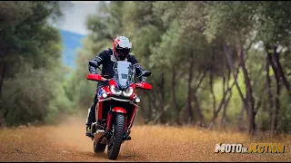 Moto in Action 29η Εκπομπή Season-8 HONDA Africa twin 1100 manual κάνε σωστά Test Ride σε 30λεπτα