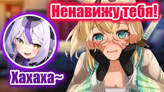 【RUS SUB】Лаплас знает как смутить Ироху :)【Hololive JP 6】