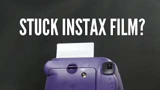 HOW TO REMOVE Stuck Film in Instax Mini 9 and Other Instax Cameras