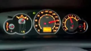 Citroen C5 2.2 HDI BiTurbo 173 hp Auto Acceleration 0 - 200 km/h