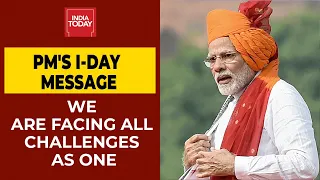 Independence Day Live: 'We Are Facing All Challenges As One,' Says PM Modi On Flood, Covid Battle