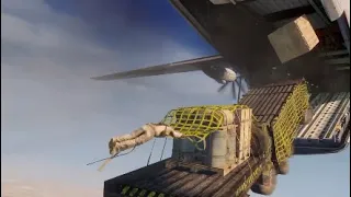 Uncharted 3: Drakes Deception Desert Plane Crash scene
