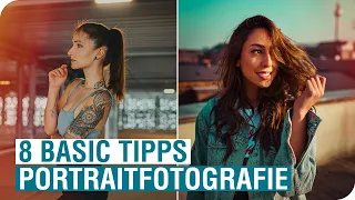 8 Tipps für gute Portraitfotos - Portraitfotografie Grundlagen | Milou PD