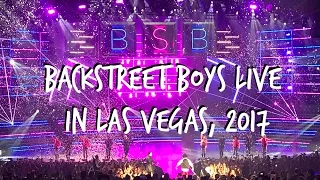BACKSTREET BOYS live @ AXIS Planet Hollywood in Las Vegas - March 18 2017