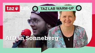 Wie sieht's aus, Sonneberg - taz Talk mit Nancy Schwalbach und Paul Orlowski