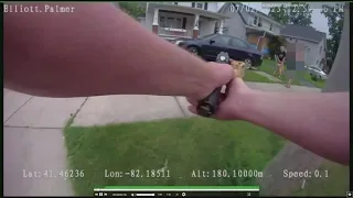 Lorain police release bodycam footage of officer fatally shooting dog