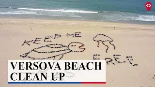 Versova beach shines after 85 weeks | Mumbai Live