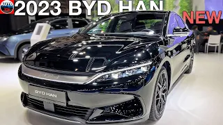 NEW 2023 BYD Han - FIRST LOOK interior, exterior, features