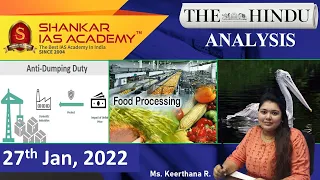 The Hindu Daily News Analysis || 27th January 2022 || UPSC Current Affairs ||Prelims'22 & Mains'21