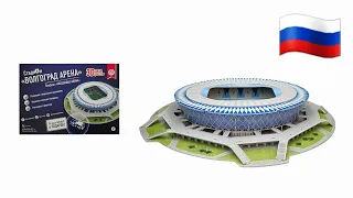 Volgograd Arena 3D Puzzle by IQ3D® - Step by Step