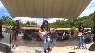 Banda Cracklin'Groove  No Encontro anual de carros  antigos  2017 de São Caetano do Sul