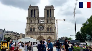 Paris Notre-Dame Cathedral Update (June 2023) | 4K UHD