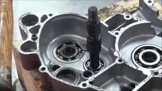 How to remove a bearing with only one access side 2 Stroke Engine Disassembly 11 03 14