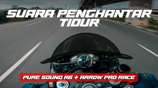 PURESOUND YAMAHA R6 + ARROW PRORACE FULL SYSTEM 🔥🔥🔥