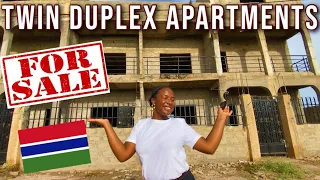 APARTMENT COMPLEX FOR SALE IN THE GAMBIA + TOUR! | BUSINESS OPPORTUNITIES IN THE GAMBIA 🇬🇲