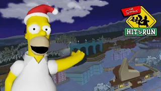 Fully connected map mod Christmas edition - Simpsons hit and run