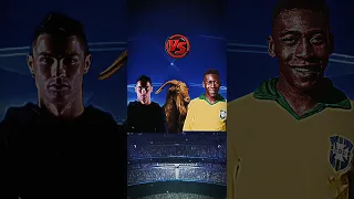 GOAT Ronaldo Vs Attackers 🐐🔥(Messi,Neymar,Mbappe,Pele,Haaland)🥵💥
