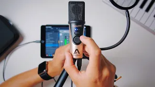 MY FAVORITE MIC for iOS Devices!!! - APOGEE HYPEMIC review 👌🏼