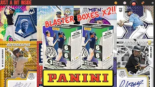 2022 MLB PANINI MOSAIC PACK OPENING!! 2X BLASTER BOXES!! BIG PULLS!! WANDER FRANCO & MORE!!