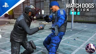 Watch Dogs Legion - Epic High Action Takedowns - Stylish Gameplay [PS5 4K]