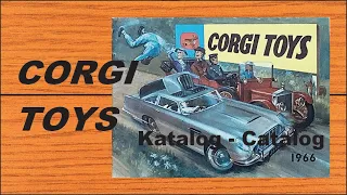 CORGI TOYS Catalog 1966 Katalog