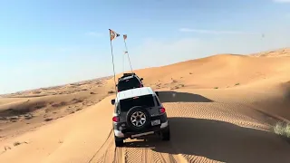 Drive on a windy day.