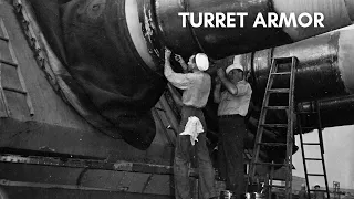 Armored Turrets on the Iowa Class Battleships