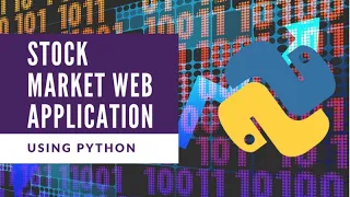 Build A Stock Market Web Application  Using Python