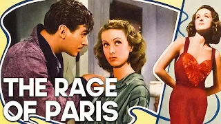 The Rage of Paris | Danielle Darrieux | Classic Comedy Movie | Film Noir