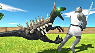 ESCAPE FROM DEADLY MUTANT DEINONYCHUS - Animal Revolt Battle Simulator