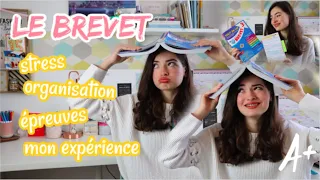 LE BREVET // organisation, stress, épreuves, oral, vos questions, mes résultats, astuces