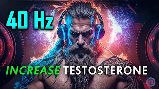 INCREASE Brain (Testosterone) with 40 Hz Gamma Binaural Beats and 528 Hz