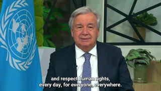 UN Secretary-General message on Human Rights Day [10 Dec 2023]