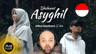 Alfina Nindiyani feat ITJ - Sholawat Asyghil Reaction | Indonesia Reaction | MR Halal Reacts