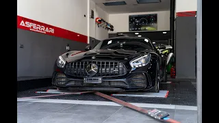 AMG GTR pops on RACE MOD dyno mesurment