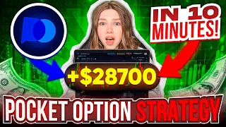 pocket option strategy | $28700 in 10 minutes !