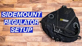 HOW TO SETUP YOUR SIDEMOUNT REGULATORS | Configure and stow Sidemount Regulators | APEKS XTX50 DST