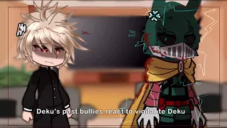 Deku’s Bullies REACT TO Vigilante Deku | MHA