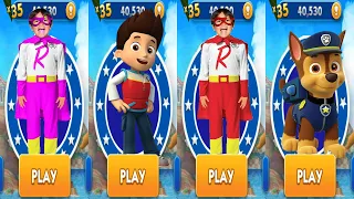 Tag with Ryan vs PAW Patrol Ryder Run - Gameplay with PJ Masks Catboy vs All Characters Unlocked