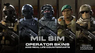 Modern Warfare Mil-Sim Operators and Real Life Counterparts | Part Two