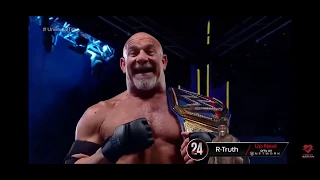 Goldberg vs The fiend Wwe Universal title match