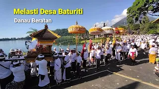 Melasti Desa Baturiti di Danau Beratan