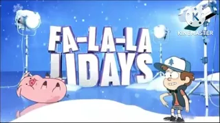 Disney Channel Fa-La-La-Lidays Gravity Falls WBRB and BTTS Bumpers (2 Versions) (December 2012)