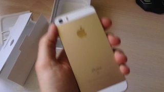 РАСПАКОВКА iPhone SE 64GB Gold с Алиекспресса(все трудности и полная проверка)