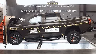 2023-2024 Chevrolet Colorado / GMC Canyon Crew Cab NHTSA Full-Overlap Frontal Crash Test