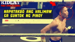 KAKAHIYA! SA HARAPAN PA MISMO NG JAPANESE FANS! THE MONSTER PINAKARIPAS NG TAKBO NG BATA NI PACQUIAO