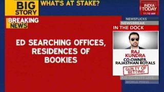 ED Searching Offices, Residences Of Bookies